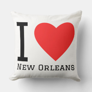 Ich liebe New Orleans  Kissen