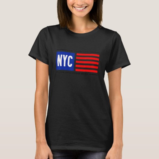 Ich Liebe New York City Genießen Sie Cool New York T-Shirt (Vorderseite)