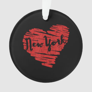 Ich liebe New York Herz NY Ornament
