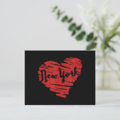 Ich liebe New York Herz NY Save The Date (Stehend Vorderseite)