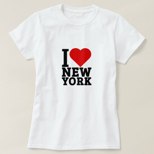 Ich Liebe New York T-Shirt (Design vorne)