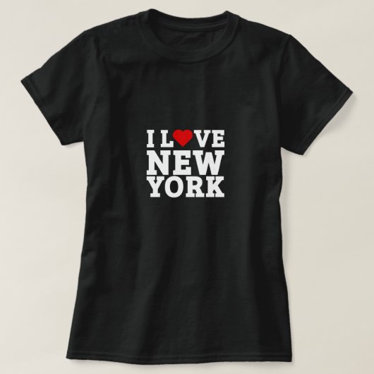 Ich Liebe New York T-Shirt (Design vorne)