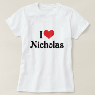 Ich liebe Nicholas T-Shirt
