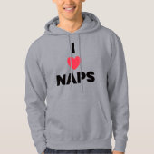 Ich Liebe Nickerchen Kapuzenpullover – Cozy Lustig Hoodie (Vorderseite)