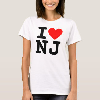 Ich liebe NJ-Shirt T-Shirt