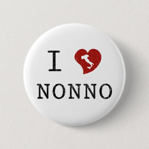 Ich liebe Nonno Button