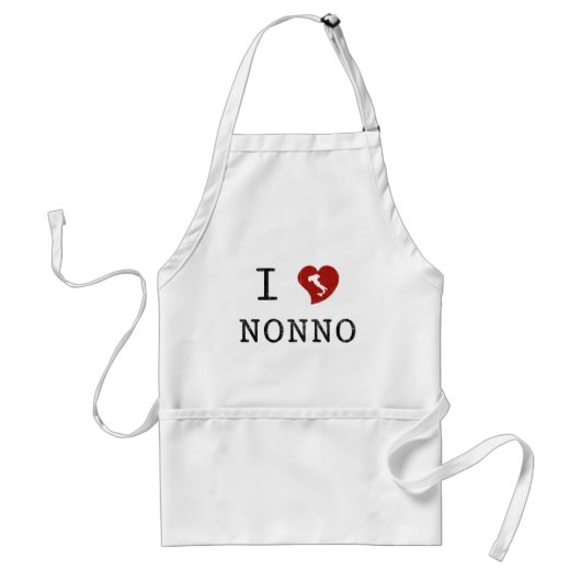 Ich liebe Nonno Schürze (Vorne)