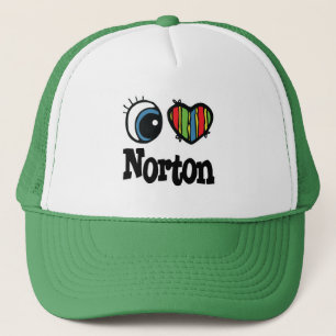Ich liebe Norton Truckerkappe