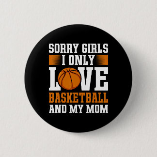 Ich liebe nur Sketll und meine Mutter zum Valentin Button