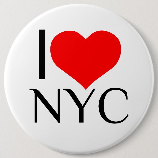 ICH LIEBE NYC BUTTON (Vorderseite)