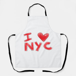 Ich liebe NYC Classic Schürze