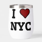 Ich liebe NYC Herz (Rückseite)