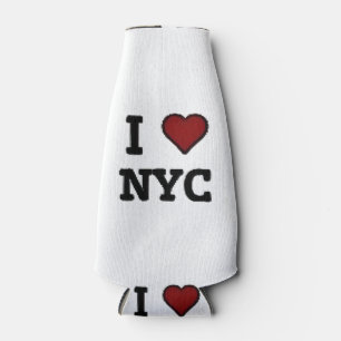 Ich liebe NYC Herz Flaschenkühler