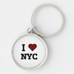 Ich liebe NYC Herz Schlüsselanhänger