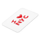 Ich liebe NYC Klassiker Magnet (Linke Seite)