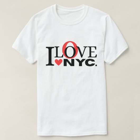 Ich liebe NYC T-Shirt (Design vorne)