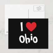 Ich liebe Ohio Postkarte (Vorne/Hinten)