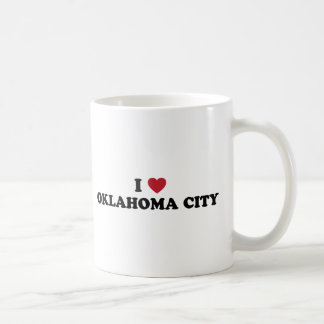 Ich liebe Oklahoma City Kaffeetasse
