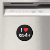 Ich liebe Omaha Magnet (In Situ (Geschirrspüler))