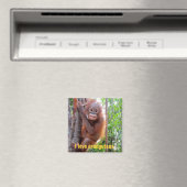 Ich Liebe Orangutans mit Baby Uttuh Magnet (In Situ (Geschirrspüler))