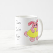 Ich liebe Ostereier Kaffeetasse (VorderseiteRechts)