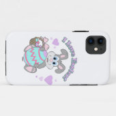 Ich Liebe Ostern! Osterhase Case-Mate iPhone Hülle (Rückseite (Horizontal))