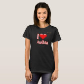 Ich liebe Österreich T-Shirt (Vorne ganz)