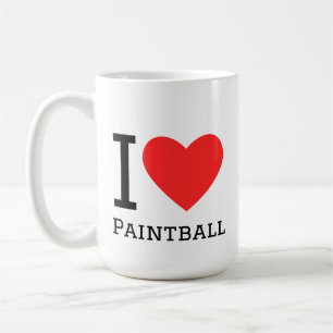 Ich liebe Paintball Kaffeetasse