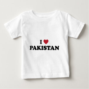 Ich liebe Pakistan Baby T-shirt