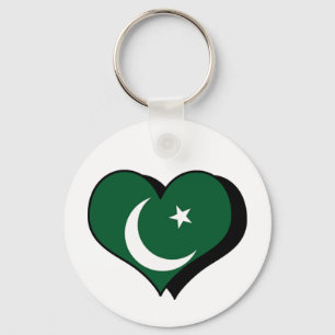 Ich liebe Pakistan Schlüsselanhänger