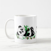 Ich liebe Panda Bären Kaffeetasse (Links)