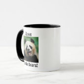 Ich liebe Pandas Tasse (Vorderseite Links)