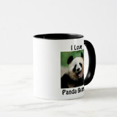 Ich liebe Pandas Tasse (VorderseiteRechts)