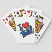 Ich liebe Papa Spielkarten (Rückseite)