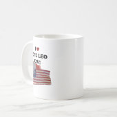 Ich Liebe Papst Leo XIV! Kaffeetasse (Vorderseite Links)