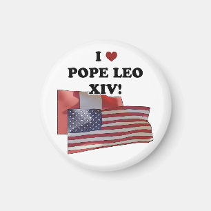 Ich Liebe Papst Leo XIV! Magnet