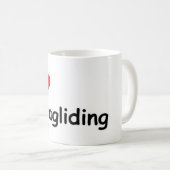 Ich liebe Paragliding Kaffeetasse (VorderseiteRechts)