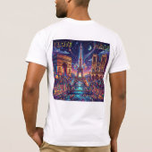 ICH LIEBE PARIS DESIGN  T-Shirt (Rückseite)