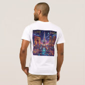 ICH LIEBE PARIS DESIGN  T-Shirt (Schwarz voll)
