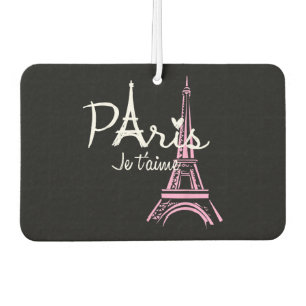 Ich liebe Paris Eiffelturm Frankreich Französisch Autolufterfrischer