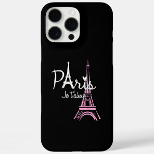 Ich liebe Paris Eiffelturm Frankreich Französische iPhone 16 Pro Max Hülle