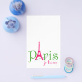 Ich liebe Paris Flyer (Einzeln)
