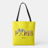 Ich liebe Paris - Street Art Urban Tasche (Rückseite)