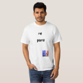Ich liebe Paris T-Shirt (Vorne ganz)