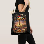 Ich liebe Paris Tasche (Von Nahem)