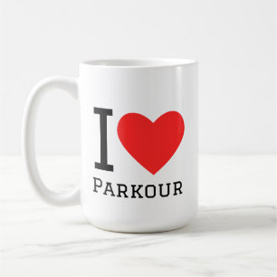 Ich liebe Parkour Kaffeetasse
