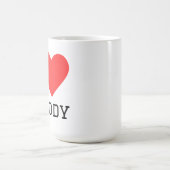Ich liebe Parodie Kaffeetasse (Mittel)