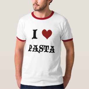 Ich liebe Pasta Herren T-Shirt