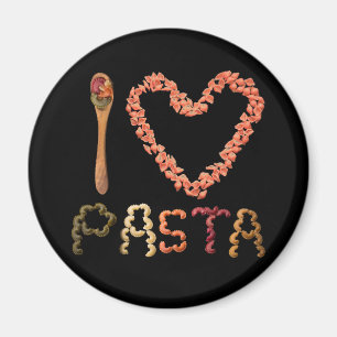 Ich liebe Pasta Magnet