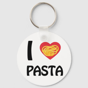 Ich liebe Pasta Schlüsselanhänger
